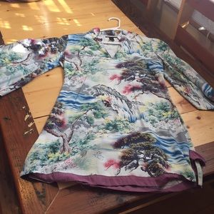 Asian inspired tunic